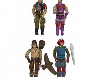 GI Joe Action Figures with Accessories, 1987