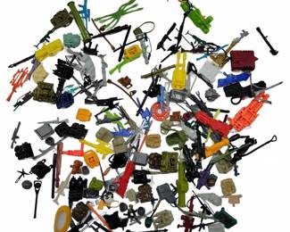 GI Joe & Action Figure Accessory Weapons Lot