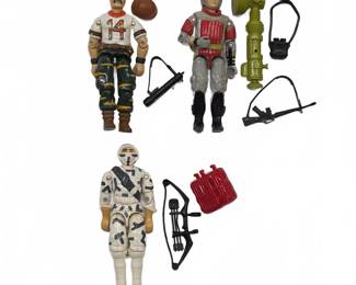 1988 GI Joe Action Figures with Accessories