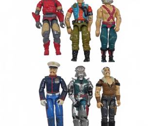 1987 G.I. Joe Action Figures Assorted Characters