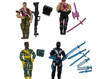 1993 G.I. Joe Action Figures with Accessories
