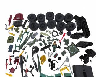 G.I. Joe Accessories & Vehicle Parts Assortment