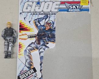 G.I. Joe Sky Patrol Airborne Figure & Cardback