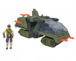 1986 GI Joe HAVOC Vehicle & Figure Complete