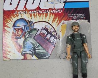 1982 GI Joe Breaker Figure with Straight Arms
