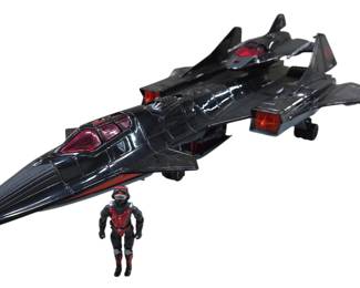 1986 G.I. Joe Night Raven & Strato-Viper Complete