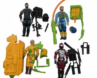 1991 GI Joe Action Figures Complete w/Accessories