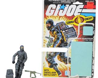 1984 G.I. Joe Firefly Figure Complete w/ Card