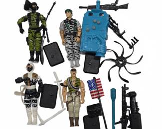 1992 G.I. Joe Action Figures with Accessories
