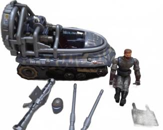 G.I. Joe Cobra Tread Fire Vehicle & Figure Set