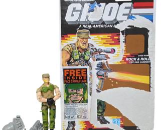 1989 GI Joe Rock & Roll V2 Figure & Accessories