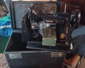Antique Small Singer Sewing Machine
