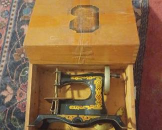 Antique Child's Sewing Machine