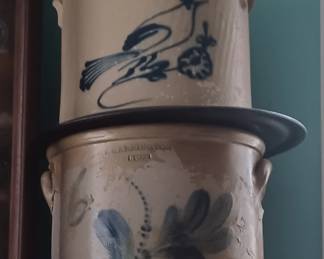 Blue Decorated Stoneware