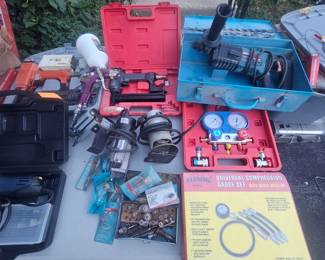 Hammer Drill, Air Nailer & More