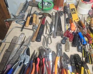 Lots of handtools