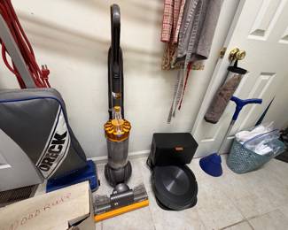Oreck, Dyson, Roomba vacuums