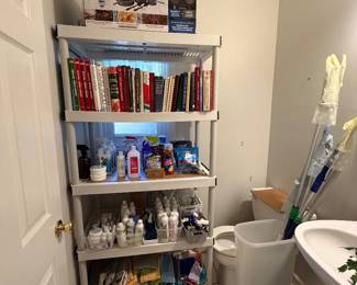 Lots of cookbooks, Norwex items, new and slightly used