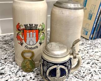 German Beer Steins, Bottle Opener