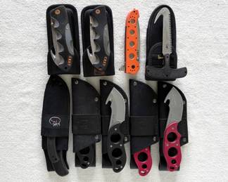Browning, CRKT, Colt Knives with Sheaths