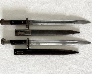 (2) Czech CSZ vz. 24 Bayonets