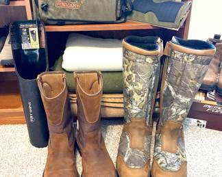 Legs Guards, Carhartt & Rocky Boots