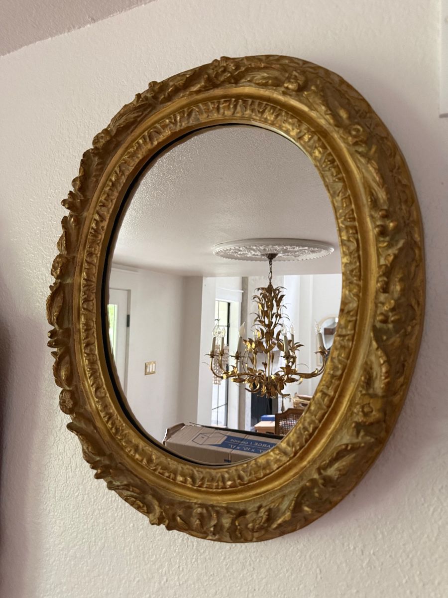 Vintage Gold Mirror