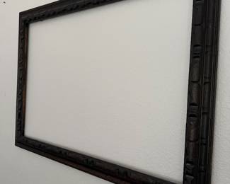 Vintage wood frame