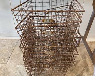 Locker baskets