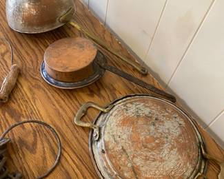Copper pieces