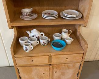 Child’s Hutch and China pieces