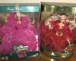 Collectible Barbie dolls