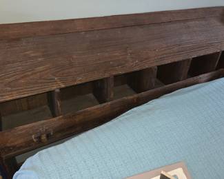 Primitive chicken coop nesting box