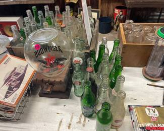 Soda bottles