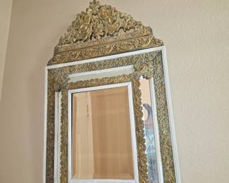 Antique, French Ornate Mirror 