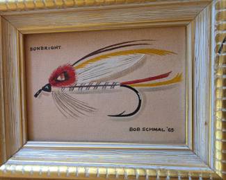 Handpainted, signed Art