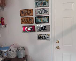 License plates 
