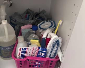 Cleaning supplies
