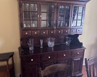 Wooden hutch
