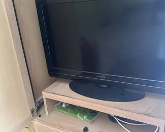 Armoire and tv 