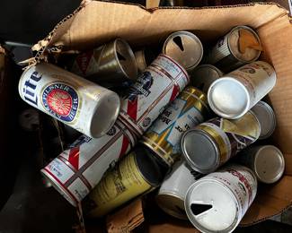Beer can collection 