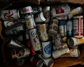 Beer can collection 