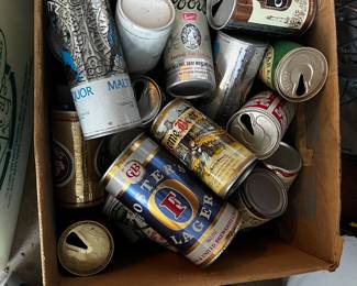Beer can collection 