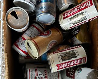 Beer can collection 
