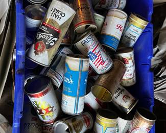 Beer can collection 
