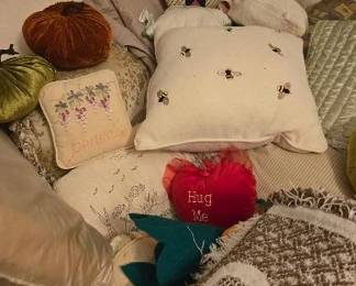 More pillow decor