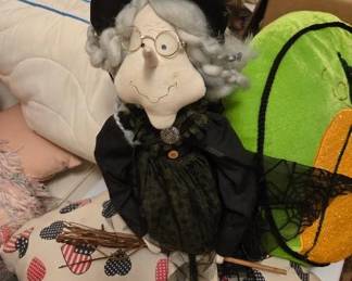 Decorative witches for Halloween