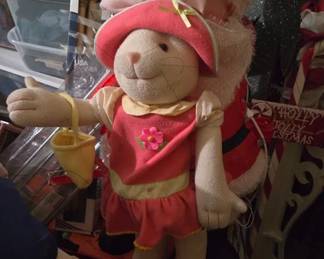 Stand up bunnies for Easter cute and decorative