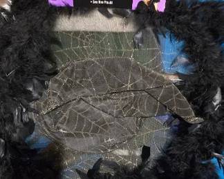 Feather witches hats