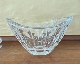 Cut Glass Crystal Center Bowl